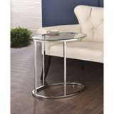 Hampton Oval Snack Table