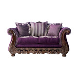 Bariston Rolled Arm Loveseat