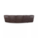 Dextan Leather 5-Pc. Sectional with 2 Power Recliners and 1 USB Console
