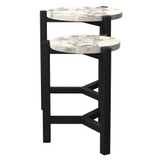 Heritiga Round Nesting Table, Set of 2