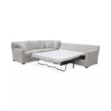 Brekton 2-Pc. Fabric Sofa Return with Queen Sleeper