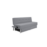 Serta Belize Convertible Futon with Power and USB Ports