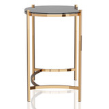 Havford Glass Top Console Table