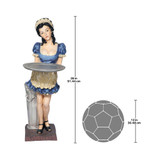 Genevieve, the Buxom French Maid Server