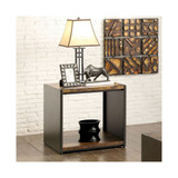 Jasmina Matte Black End Table