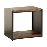 Jasmina Matte Black End Table