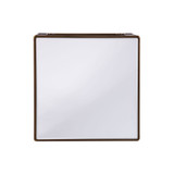 Maricelle Mirrored Square Accent Table