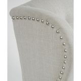 Coalton Wingback Button-Tufted Fabric Loveseat