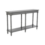 Noam Modern Coastal Bamboo Console Table