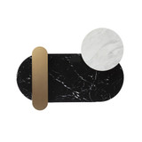 Arcklid Faux Marble Cocktail Table with Storage