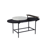 Arcklid Faux Marble Cocktail Table with Storage