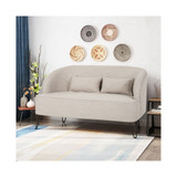 Nilton Modern Loveseat with Hairpin Legs