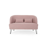Nilton Modern Loveseat with Hairpin Legs