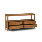 Warm Shaker Console Table