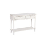 31.5" Medium Density Fiberboard, Wood 2-Drawer 1-Shelf Console and Entry Table