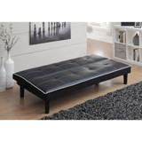 Eastchester Contemporary Faux Leather Sofa Bed
