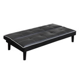 Eastchester Contemporary Faux Leather Sofa Bed