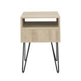 1 Drawer Hairpin Side Table