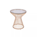 Poppy Round End Table