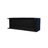 Diane 84" Upholstered Bench Seat Tufted Tuxedo Sofa with Bolster Pillows
