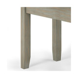 Artisan Solid Wood Narrow Side Table