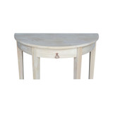 Half Round Table