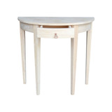 Half Round Table