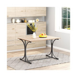 47" Entryway Console Space Saving Convertible Dining Table Office Desk
