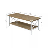 Brookline Coffee Table with Shelf