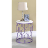 Siarra Round 2-Piece Nesting Table Set