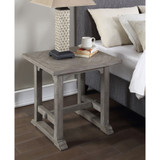 Whitford 24" Distressed Wood End Table