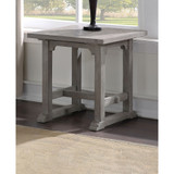 Whitford 24" Distressed Wood End Table