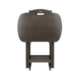 Lucca 5-Piece Wood Snack Table Set