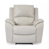 Karuse Leather Power Recliner with Power Headrest and USB Power Outlet