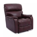 Hatherleigh 34" Leather Dual Power Recliner with USB Power Outlet