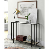 Vireo Accent Table with Shelf, 42" x 12"