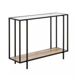 Vireo Accent Table with Shelf, 42" x 12"