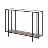 Vireo Accent Table with Shelf, 42" x 12"