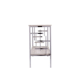 Rowena Faux Marble Console Table