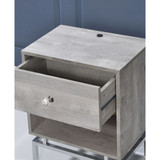 Pearlance Light 1-Shelf End Table