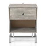 Pearlance Light 1-Shelf End Table