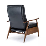 Solaris Wood Arm Push Back Recliner