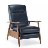 Solaris Wood Arm Push Back Recliner