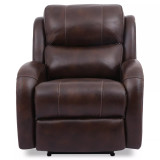 Leiston Leather Dual Power Recliner with USB Power Outlet