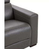 Nevio 39" Leather Power Recliner with Rachet Headrest