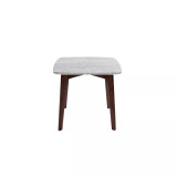 Gavia Square Marble Side Table