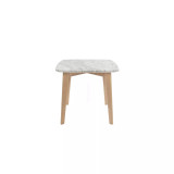 Gavia Square Marble Side Table