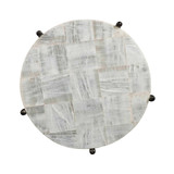 Melange Blythe Round Accent Table