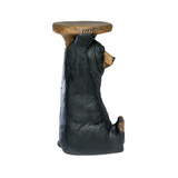 Black Forest Bear Pedestal Table