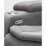 Cory Fabric Power Theater Recliner